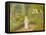 Alice in Wonderland-Arthur Hughes-Framed Stretched Canvas