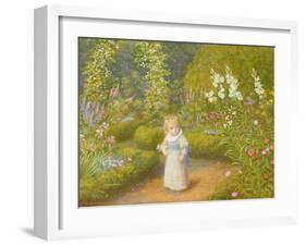 Alice in Wonderland-Arthur Hughes-Framed Giclee Print