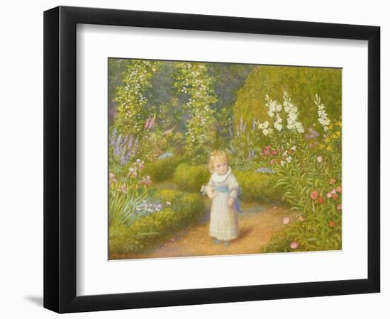 Alice in Wonderland-Arthur Hughes-Framed Giclee Print