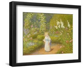 Alice in Wonderland-Arthur Hughes-Framed Giclee Print