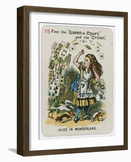 Alice in Wonderland-John Tenniel-Framed Giclee Print