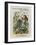 Alice in Wonderland-John Tenniel-Framed Giclee Print