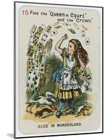 Alice in Wonderland-John Tenniel-Mounted Giclee Print