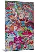 Alice in Wonderland-Oxana Zaiko-Mounted Giclee Print