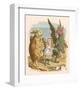 Alice in Yellow-null-Framed Art Print