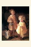 Two Little Sisters-Alice Kent Stoddard-Mounted Art Print