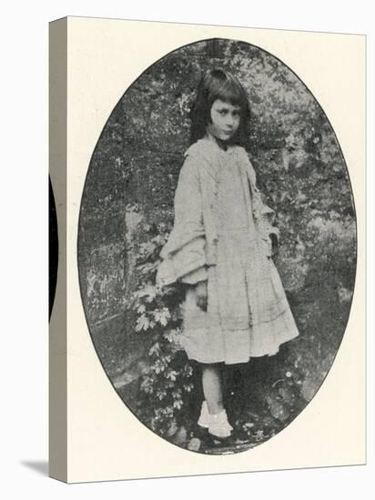 Alice Liddell Alice Liddell Aged About Ten-Lewis Carroll-Stretched Canvas