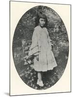 Alice Liddell Alice Liddell Aged About Ten-Lewis Carroll-Mounted Photographic Print