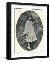 Alice Liddell Alice Liddell Aged About Ten-Lewis Carroll-Framed Photographic Print