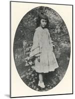 Alice Liddell Alice Liddell Aged About Ten-Lewis Carroll-Mounted Photographic Print