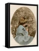 Alice Liddell, Alice's Adventures in Wonderland-Science Source-Framed Stretched Canvas