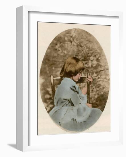 Alice Liddell, Alice's Adventures in Wonderland-Science Source-Framed Giclee Print