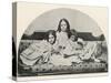 Alice Liddell Lorina, Alice, Edith-null-Stretched Canvas