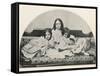 Alice Liddell Lorina, Alice, Edith-null-Framed Stretched Canvas
