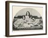 Alice Liddell Lorina, Alice, Edith-null-Framed Photographic Print