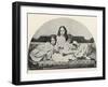 Alice Liddell Lorina, Alice, Edith-null-Framed Photographic Print