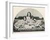 Alice Liddell Lorina, Alice, Edith-null-Framed Photographic Print