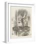 Alice Looking Through the Looking Glass 1 of 2: This Side-John Tenniel-Framed Photographic Print