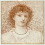 Portrait of a Lady, Bust Length-Alice May Chambers-Stretched Canvas