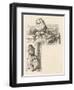 Alice Meets Humpty-Dumpty-John Tenniel-Framed Photographic Print