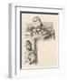 Alice Meets Humpty-Dumpty-John Tenniel-Framed Photographic Print