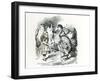 Alice Meets the Dodo, Illustration from Alice's Adventures in Wonderland, by Lewis Carroll, 1865-John Tenniel-Framed Giclee Print