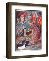 Alice, Mouse's Tale-Charles Robinson-Framed Art Print