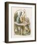 Alice Mushroom-null-Framed Giclee Print