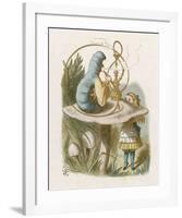 Alice Mushroom-null-Framed Giclee Print