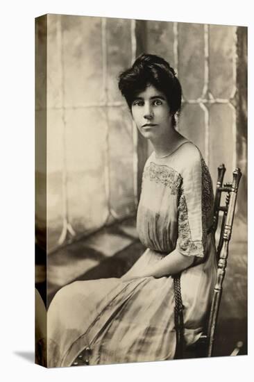 Alice Paul, American Suffragette and Author of an Equal Rights Amendment, 1910s-null-Stretched Canvas