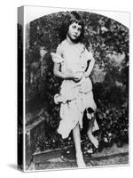 Alice Pleasance Liddell as the Beggar Maid-Lewis Carroll-Stretched Canvas