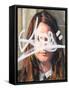 Alice - Redacted (Oil on Canvas)-Aaron Bevan-Bailey-Framed Stretched Canvas