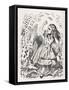 Alice - returning from-John Tenniel-Framed Stretched Canvas