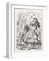 Alice - returning from-John Tenniel-Framed Giclee Print