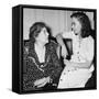 Alice Roosevelt Longworth with Her Daughter, 19 Year Old Paulina Longworth-null-Framed Stretched Canvas