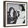 Alice Roosevelt Longworth with Her Daughter, 19 Year Old Paulina Longworth-null-Framed Photo