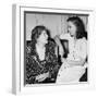 Alice Roosevelt Longworth with Her Daughter, 19 Year Old Paulina Longworth-null-Framed Photo