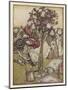 Alice: Rose-Garden,Cards-Arthur Rackham-Mounted Art Print