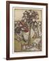 Alice: Rose-Garden,Cards-Arthur Rackham-Framed Art Print