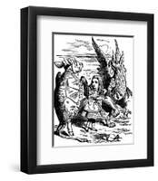 Alice's Adventure's in Wonderland-John Tenniel-Framed Premium Giclee Print