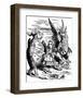 Alice's Adventure's in Wonderland-John Tenniel-Framed Premium Giclee Print