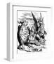 Alice's Adventure's in Wonderland-John Tenniel-Framed Premium Giclee Print