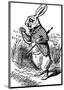 Alice's Adventure's in Wonderland-John Tenniel-Mounted Premium Giclee Print