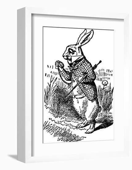 Alice's Adventure's in Wonderland-John Tenniel-Framed Premium Giclee Print