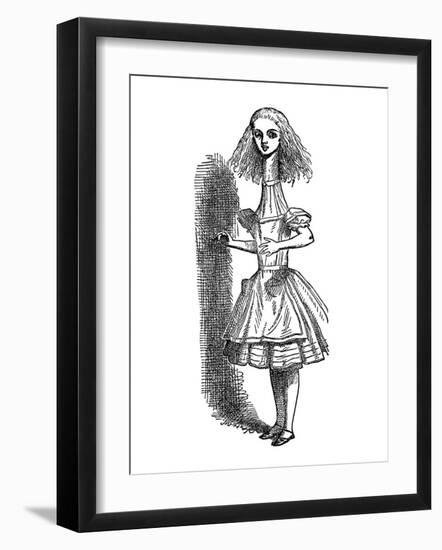 Alice's Adventure's in Wonderland-John Tenniel-Framed Premium Giclee Print