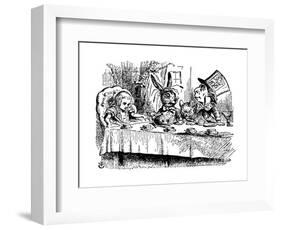 Alice's Adventure's in Wonderland-John Tenniel-Framed Premium Giclee Print