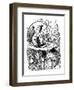 Alice's Adventure's in Wonderland-John Tenniel-Framed Premium Giclee Print