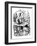 Alice's Adventure's in Wonderland-John Tenniel-Framed Premium Giclee Print