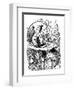 Alice's Adventure's in Wonderland-John Tenniel-Framed Premium Giclee Print