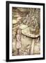 Alice 's Adventures in Wonderland by Lewis Carroll-Arthur Rackham-Framed Giclee Print